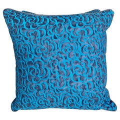 Pair of Custom Nuvole Fortuny Textile Pillows