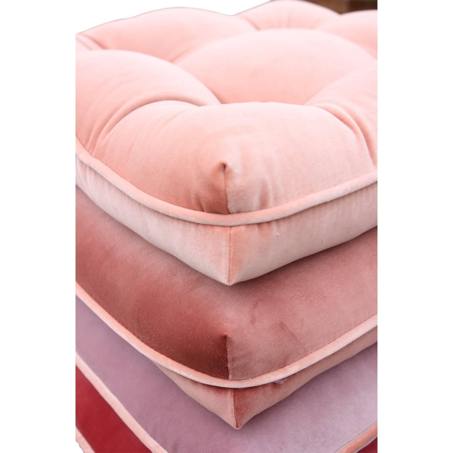 stackable ottoman cushions