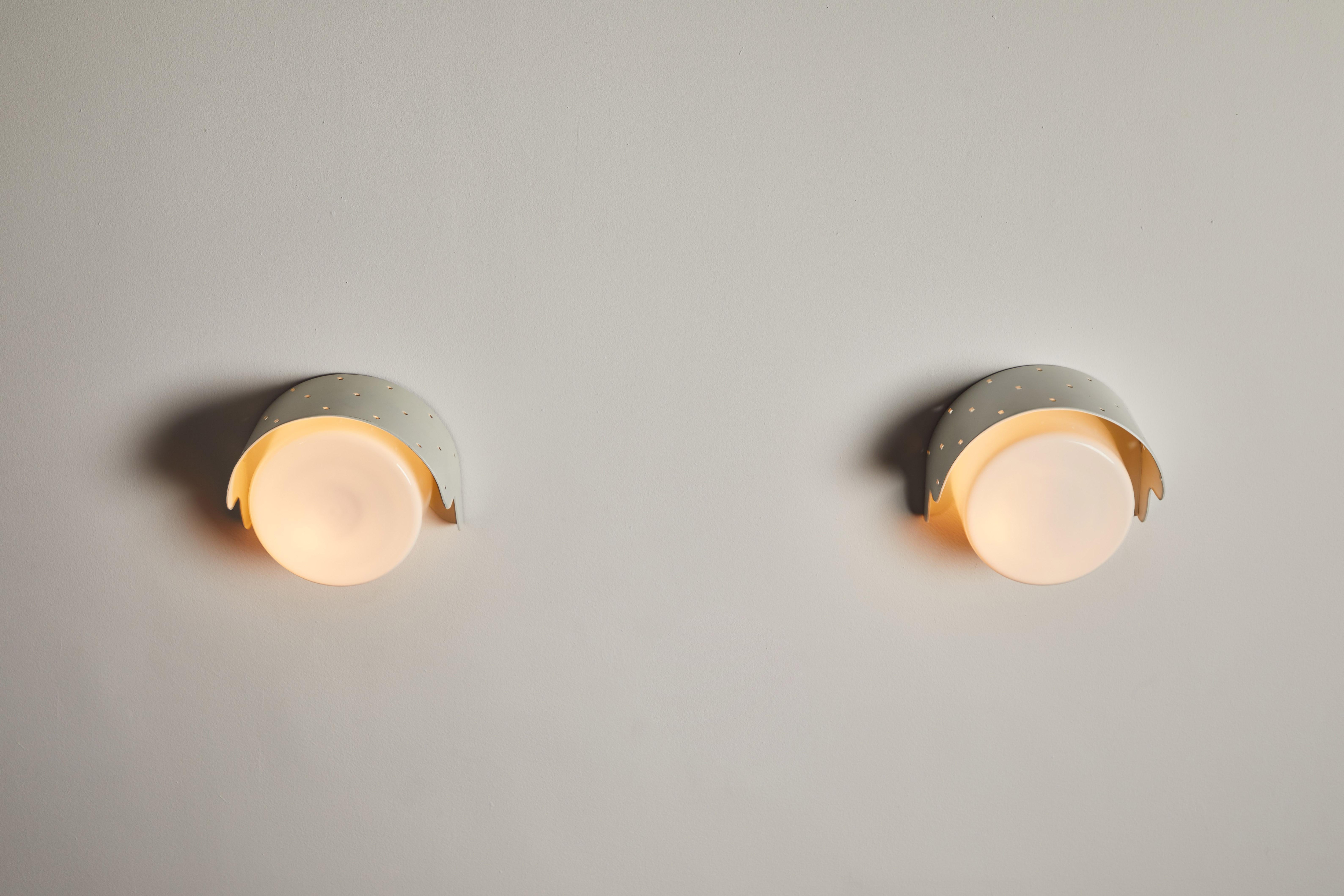 Pair of Custom Sconces by Paavo Tynell for Taito Oy 2