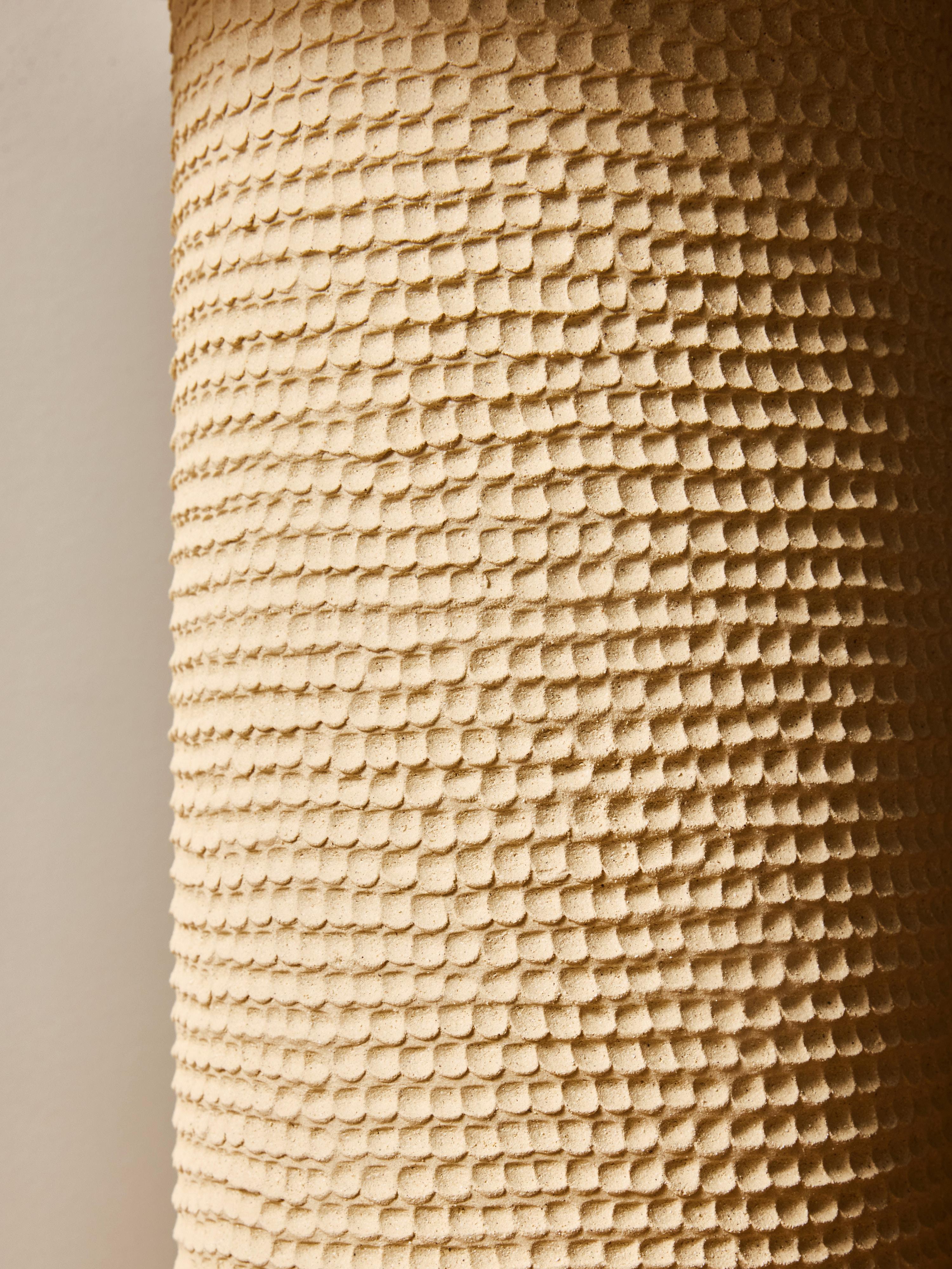 Ein Paar SMARA-Keramik-Tischlampen von Marie Fekroun für Glustin Luminaire im Angebot 3