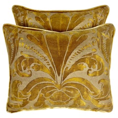 Pair of Custom Vintage Fortuny Pillows