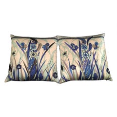 Pair of Custom Vintage Silk Emilio Pucci Pillows