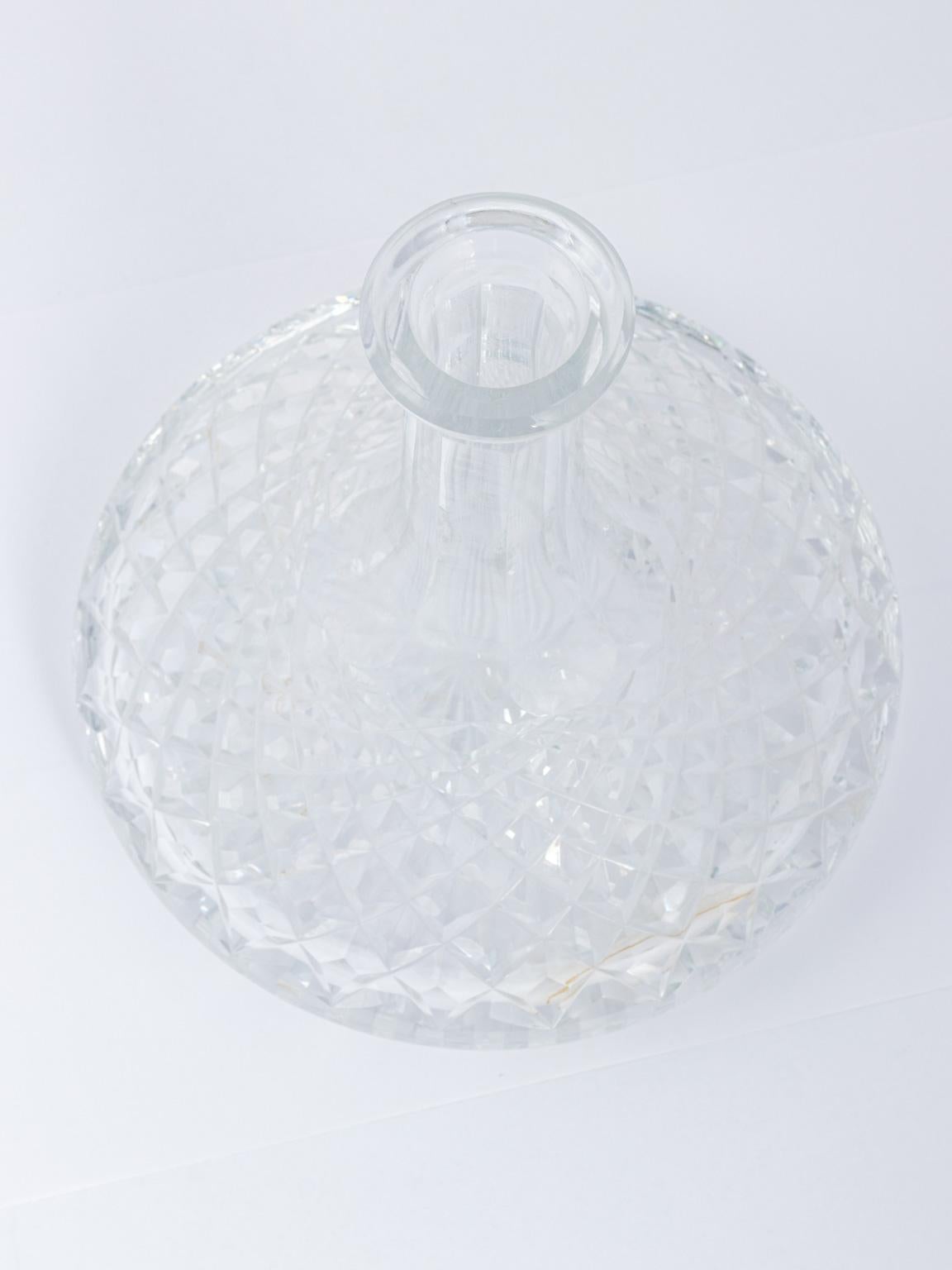 Pair of Cut Crystal Decanters 3