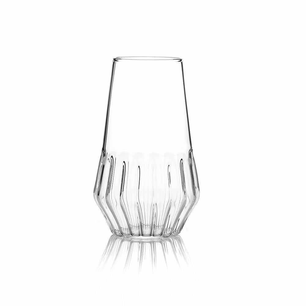 Mixed flute glass, set of two

This item is also available in the US.

With a special technique, the Mixed collection combines two types of glass to create this modern collection. Retro yet contemporary it is perfect for everyday beverages,