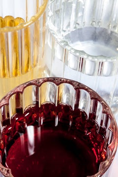 Fferrone Set de 2 verres à eau ou à cocktail Dearborn contemporains tchèques Faits à la main