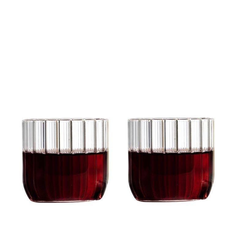 fluted cocktail glasses