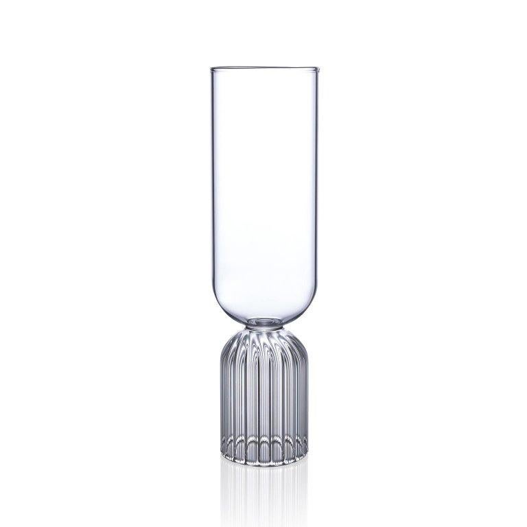 modern champagne flutes