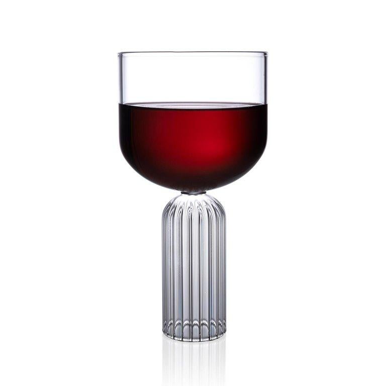 Hand-Crafted EU Clients Pair of Czech Contemporary May Large Glasses Handmade, in Stock EU