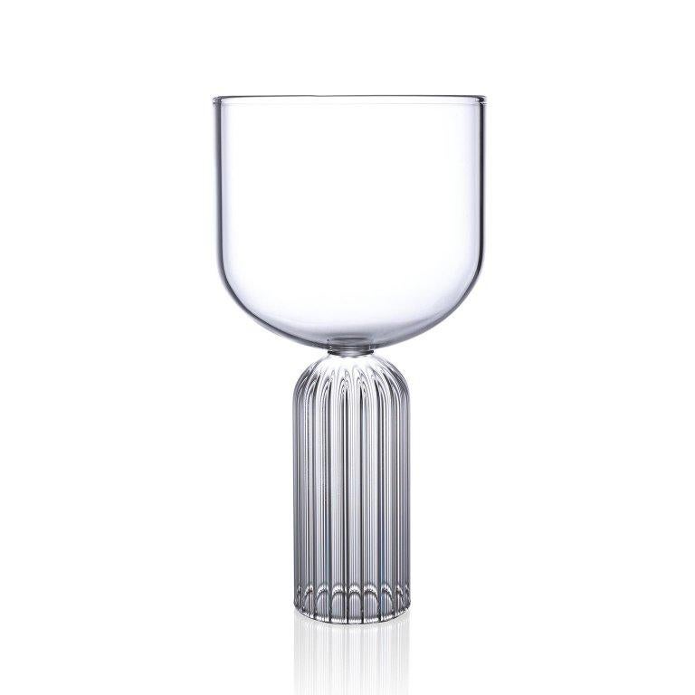 EU Clients Pair of Czech Contemporary May Large Glasses Handmade, in Stock EU In New Condition In Milan, IT
