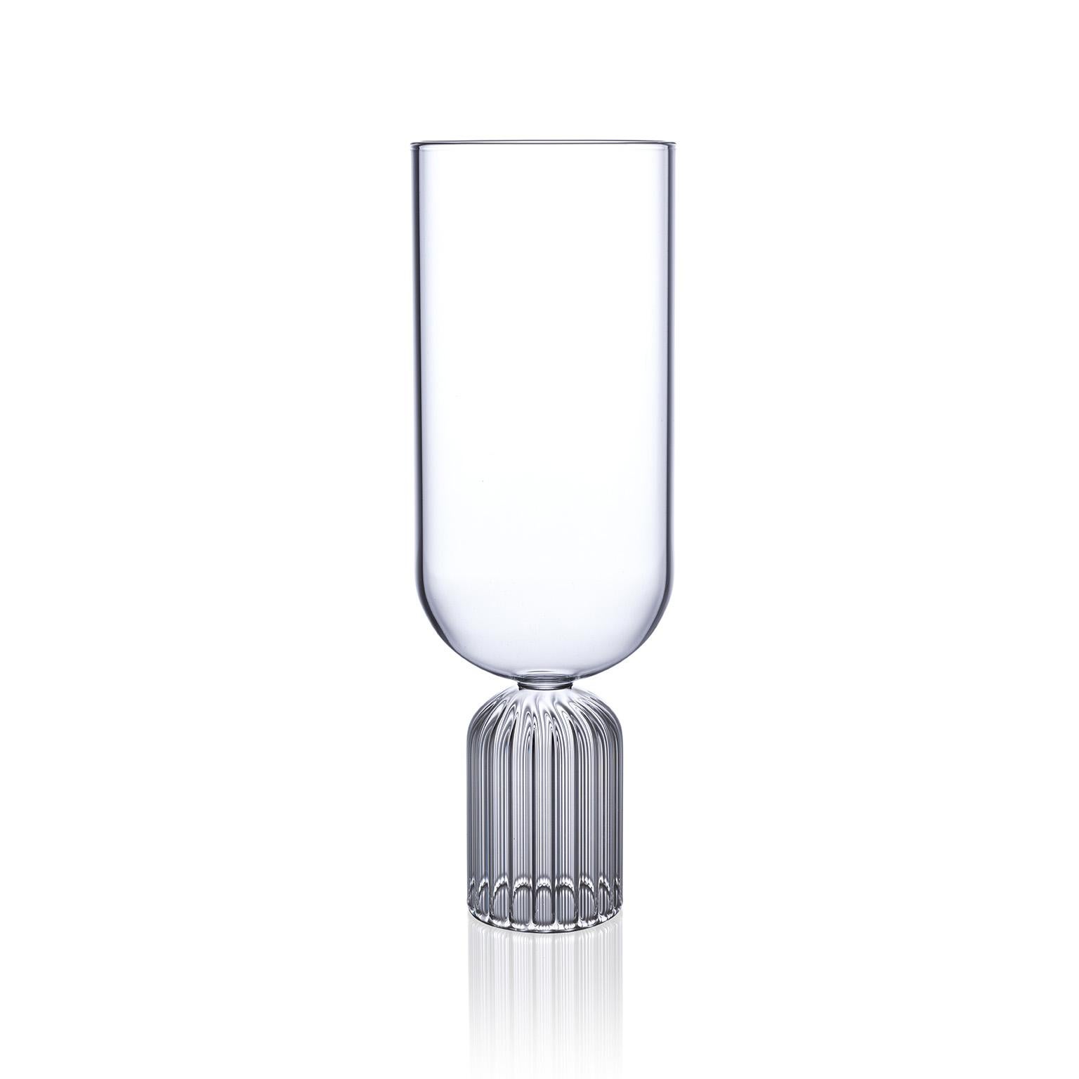 May medium tall glasses, set of two

A pair of Czech contemporary handcrafted glasses perfect for everyday use.

The May collection is inspired by the lightness of the early summer month of May. This contemporary collection with a nod to the