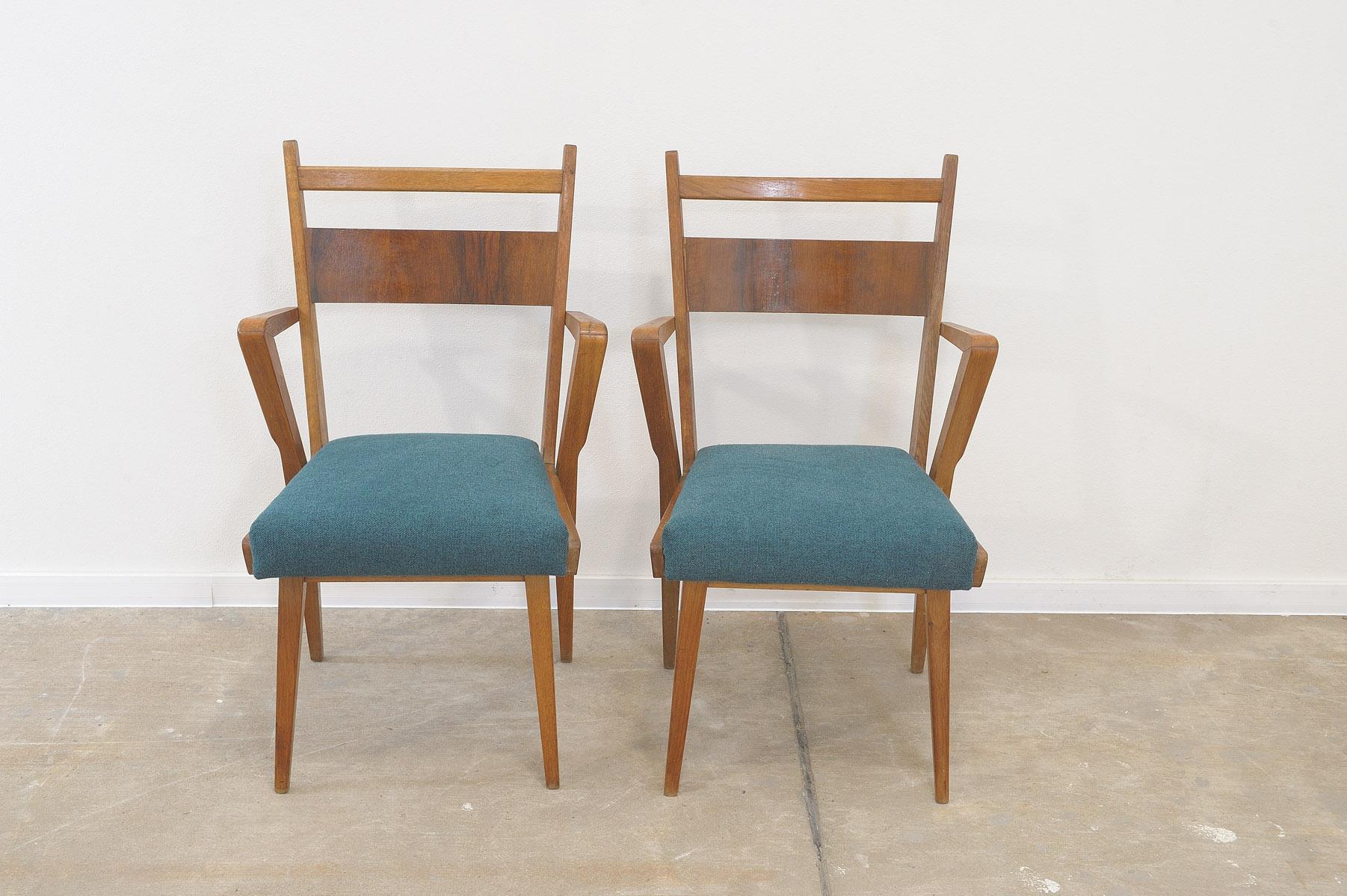 20th Century  Pair of Czechoslovak Vintage bentwood chairs by Jitona, 1970´s For Sale