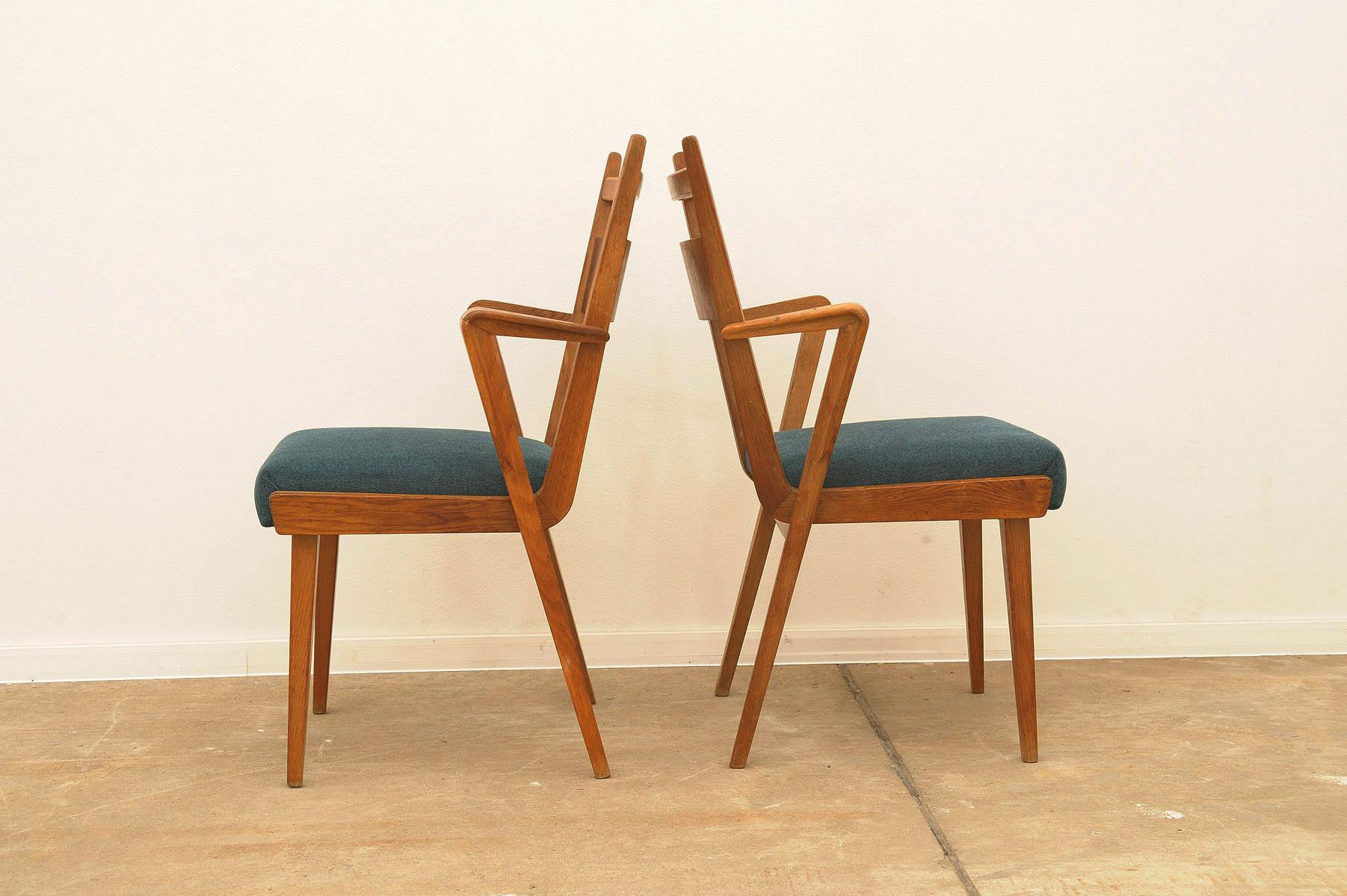  Pair of Czechoslovak Vintage bentwood chairs by Jitona, 1970´s For Sale 2