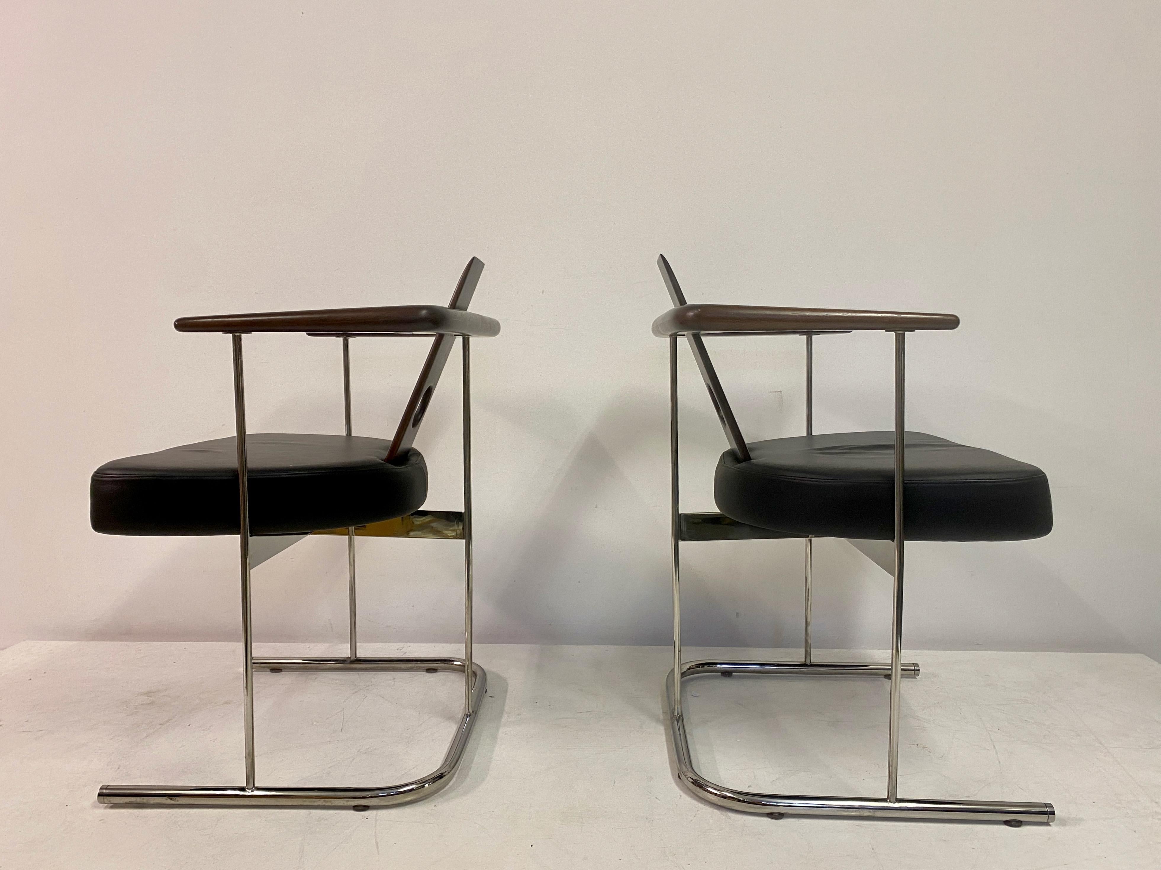 Pair of Daav Armchairs by Sergio Rodrigues 9