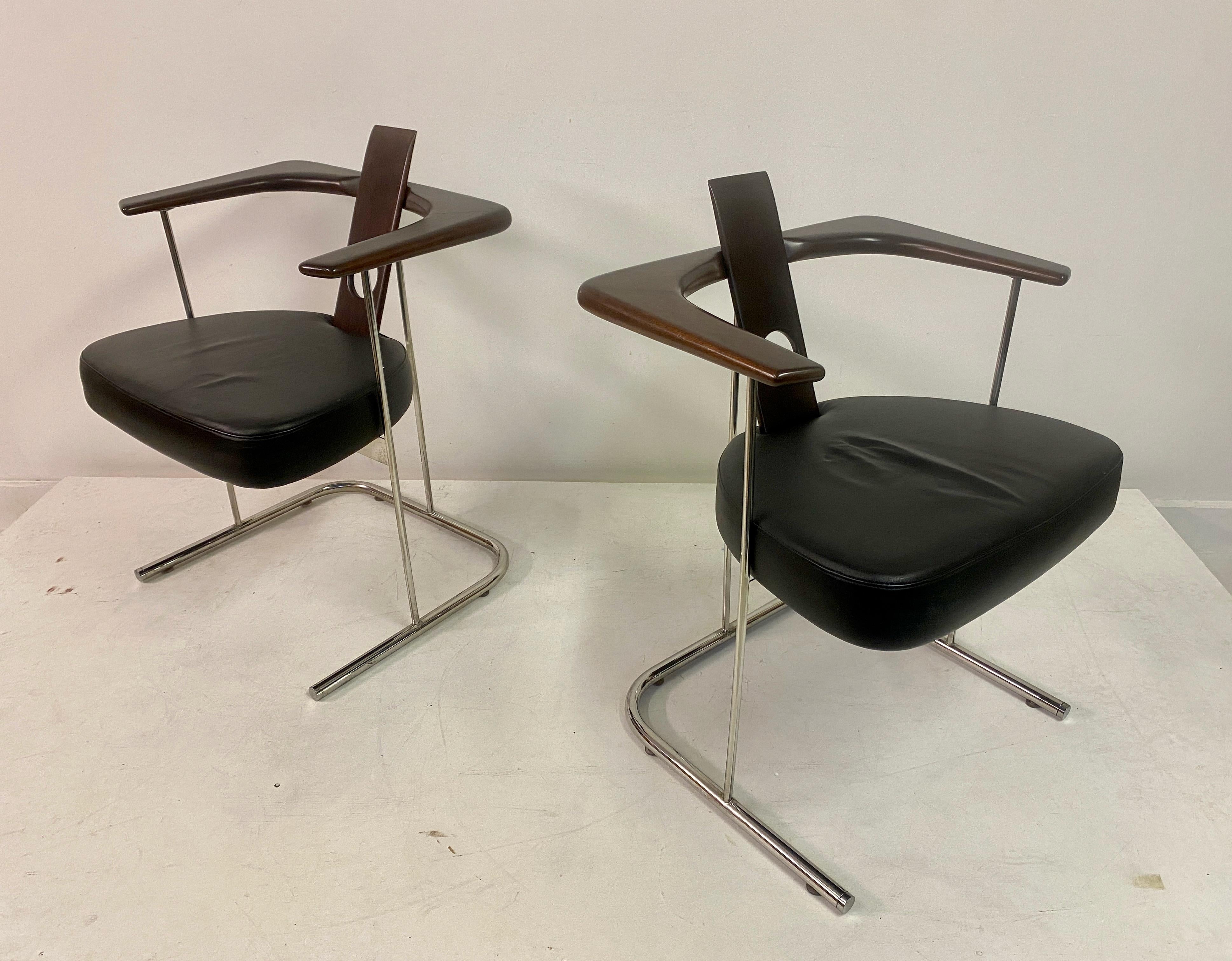 Pair of Daav Armchairs by Sergio Rodrigues 11