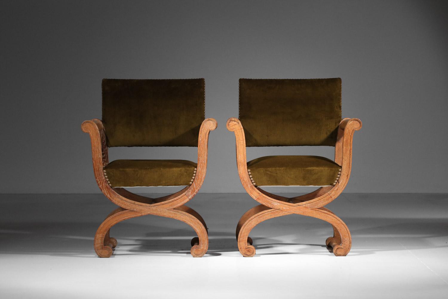 Wood Pair of 