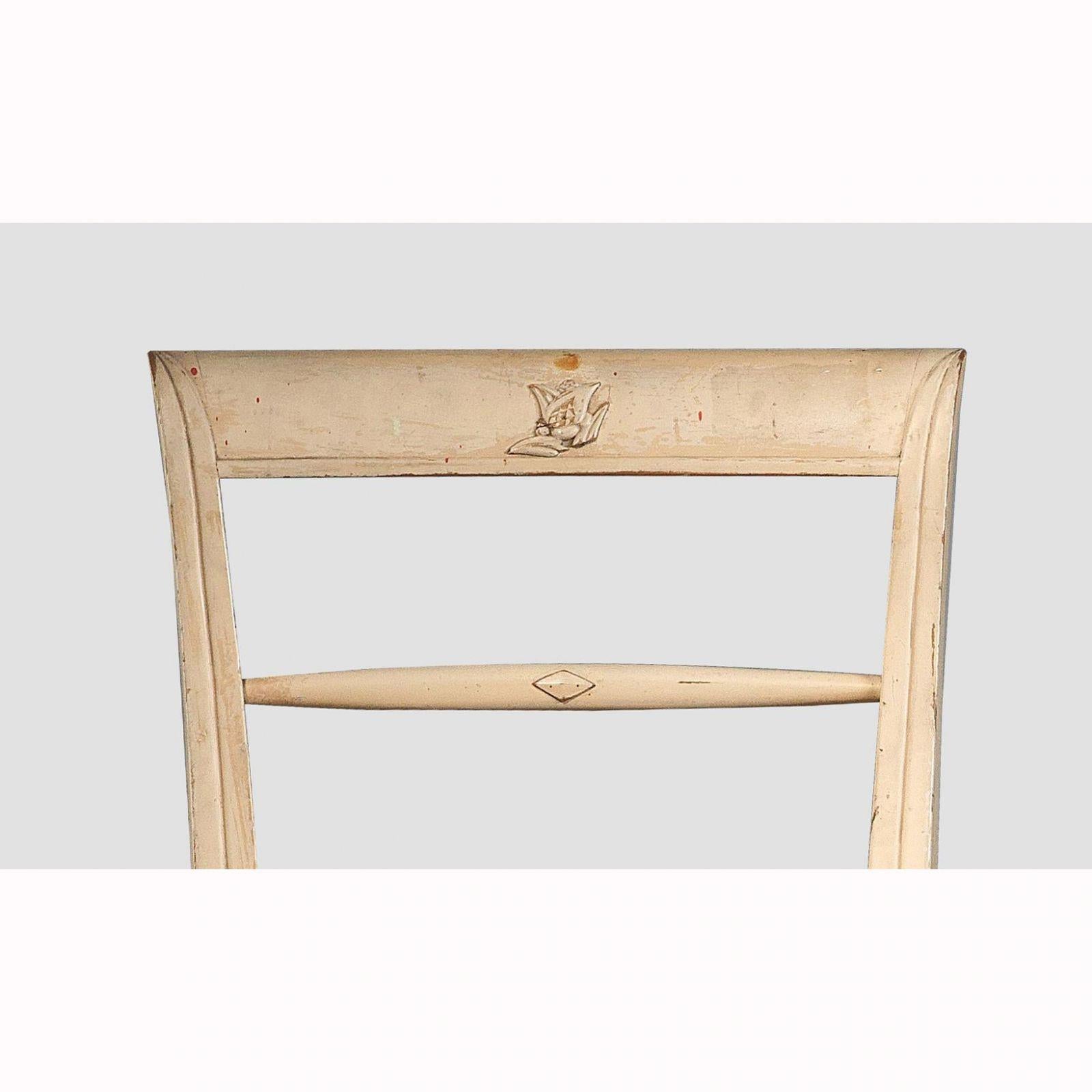 XX secolo Coppia di sedie Art Deco attribuite a Dagobert Peche e Wiener Werkstaette, 1920 in vendita