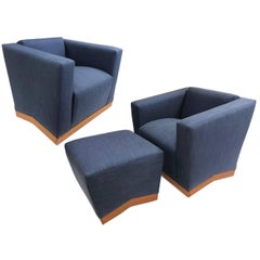 Fabric Club Chairs