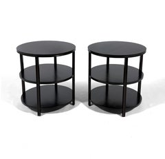Pair of "Dana" Round Tables by Oly Studio