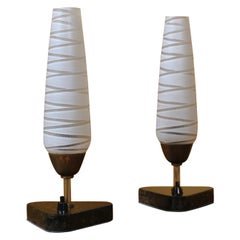 Pair of Danish 1950s Table Lamps