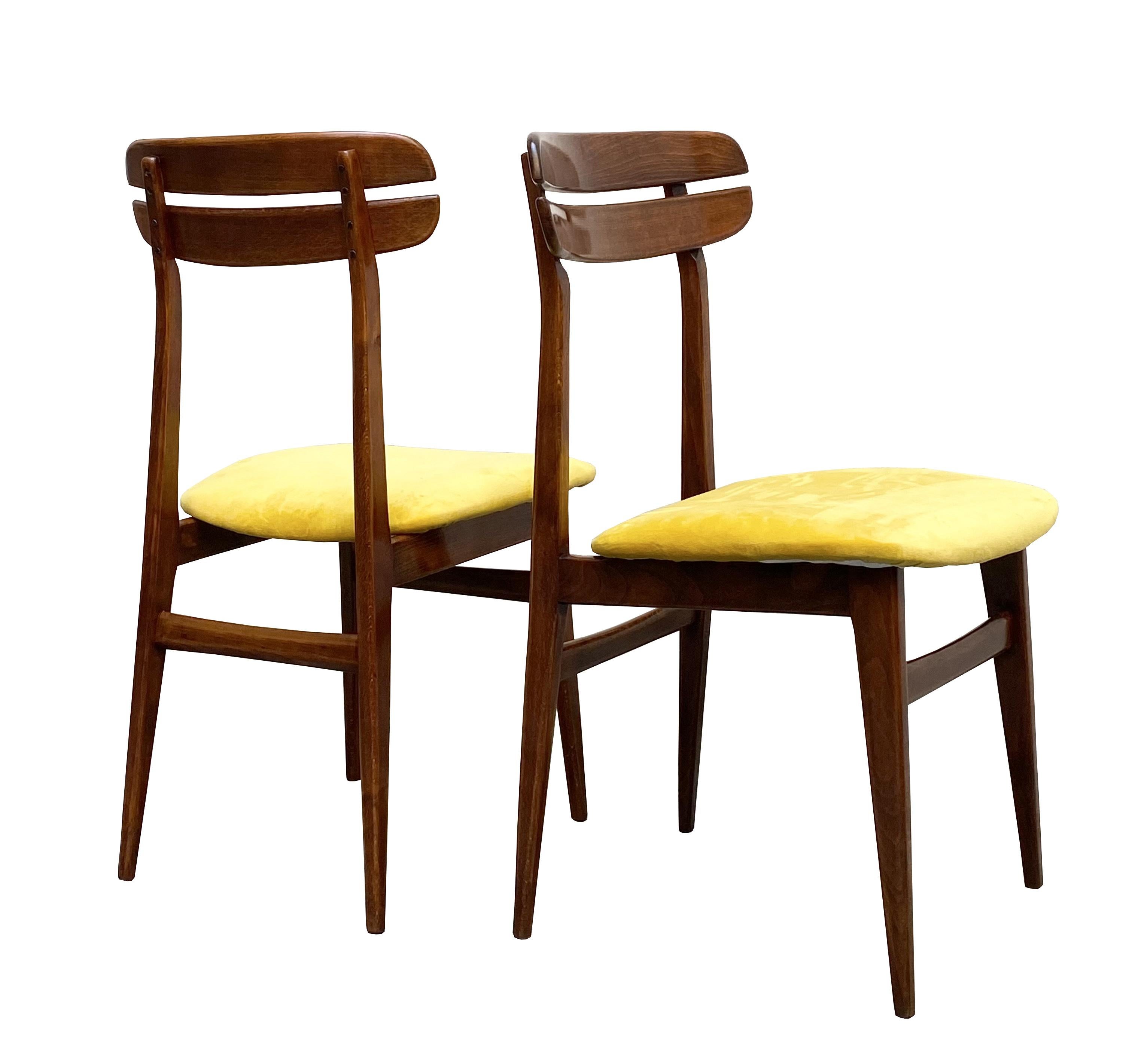 Pair of Danish 60s Design Chairs In Good Condition For Sale In Naples, IT