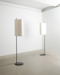 Pair of Danish "AJ Royal" Floor Lamps by Arne Jacobsen by Louis Poulsen, 1950s