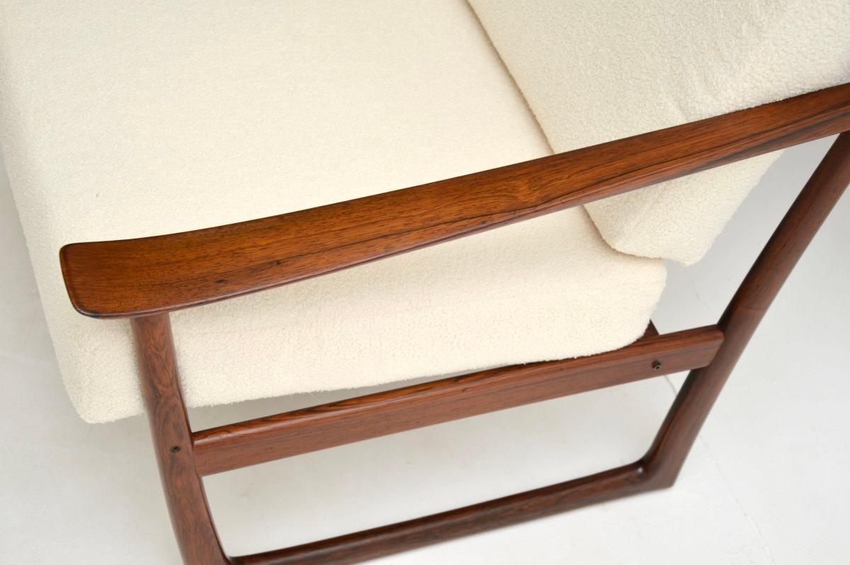 Pair of Danish Armchairs by Peter Hvidt and Orla Mølgaard-Nielsen For Sale 5