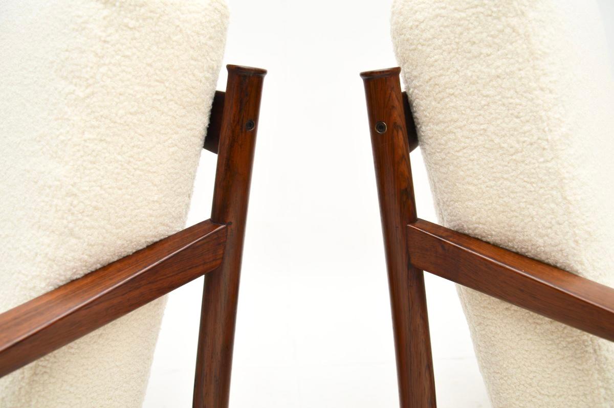Pair of Danish Armchairs by Peter Hvidt and Orla Mølgaard-Nielsen For Sale 6