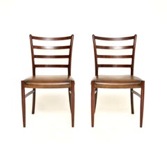 Pair of Danish Armchairs Chairs by Johannes Andersen