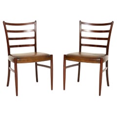 Pair of Danish Armchairs Chairs by Johannes Andersen