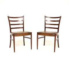 Pair of Danish Armchairs Chairs by Johannes Andersen