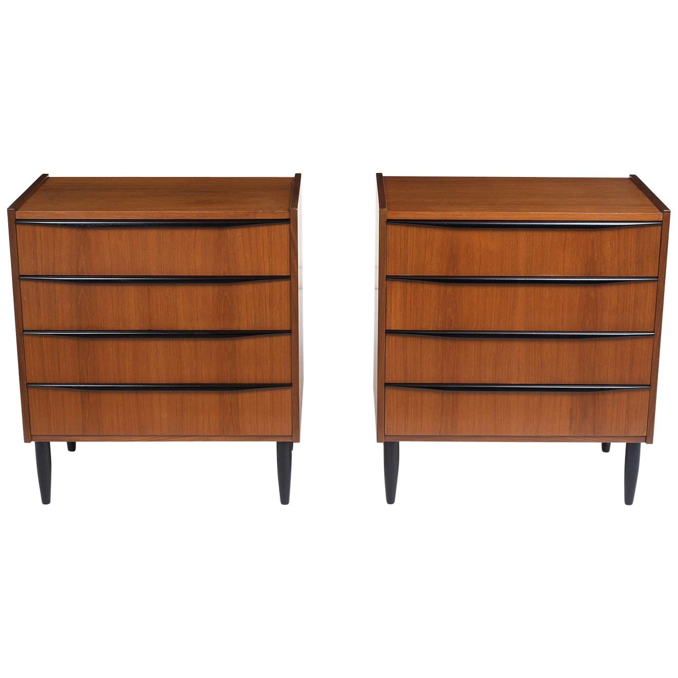 Pair of Danish Bachelor Chests