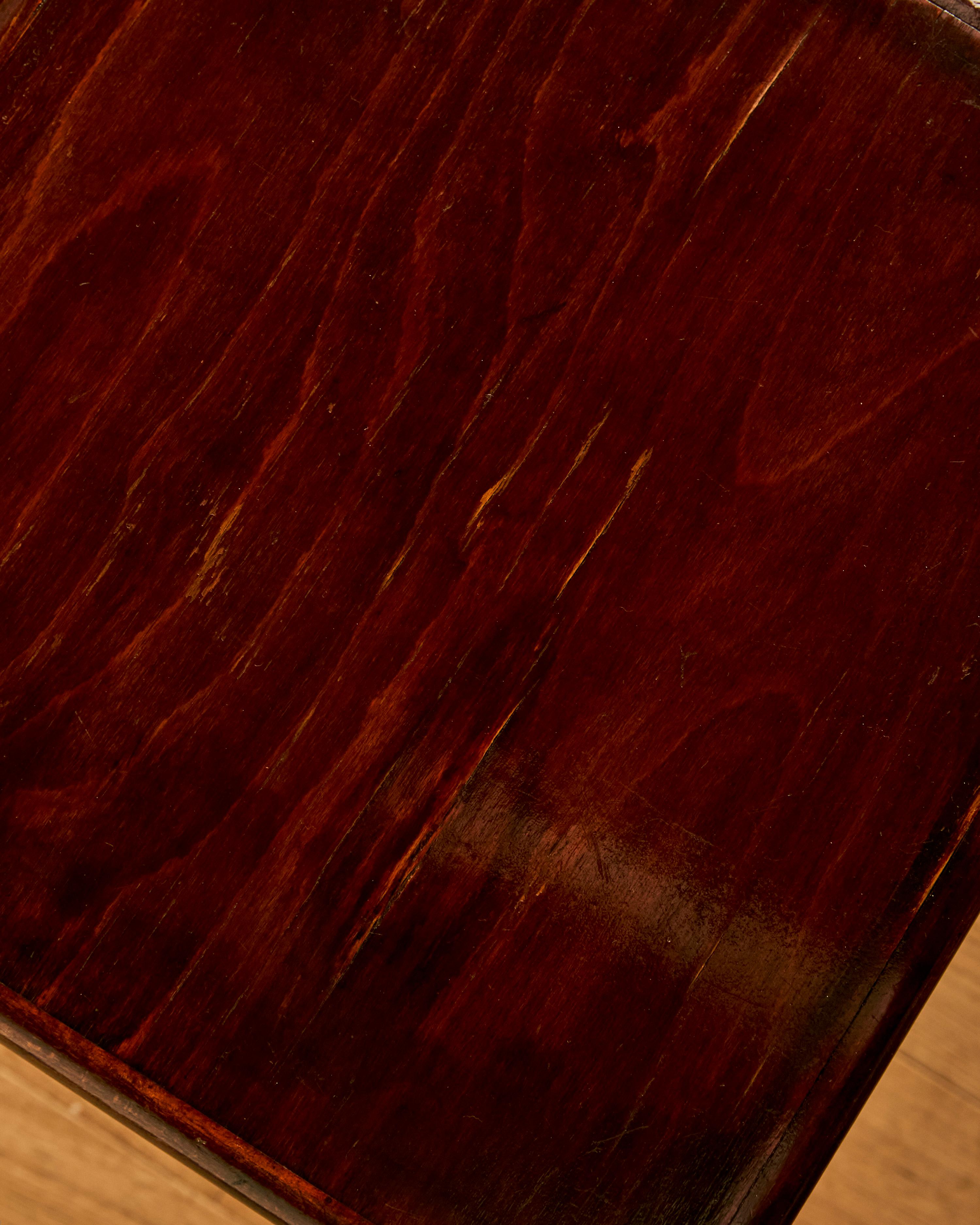 Pair of Danish Beech Wood Side Tables c. 1940's For Sale 2