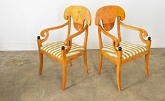 Pair of Danish Biedermeier Armchairs