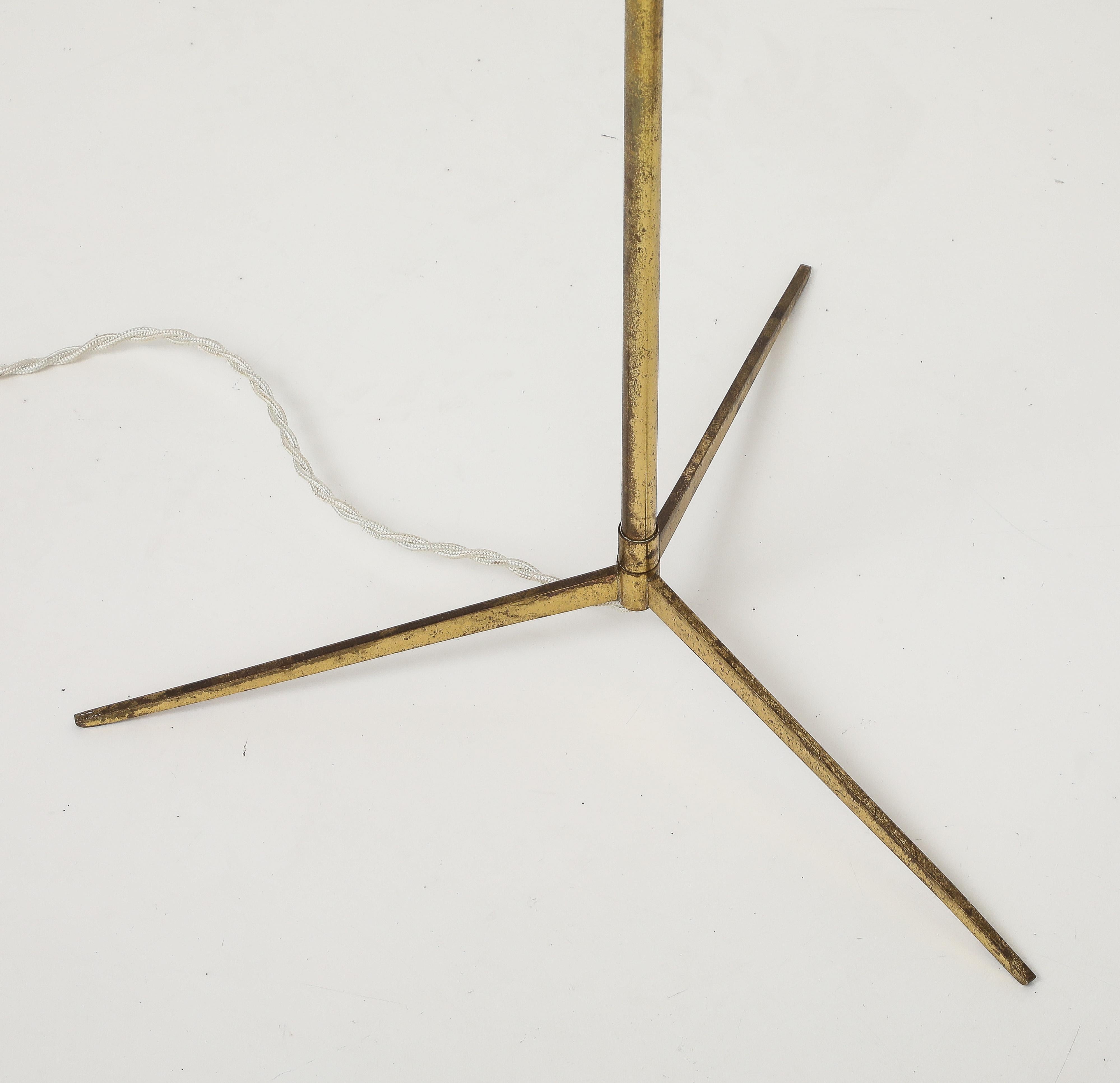 Paire de danois  Lampadaires - Laiton en vente 7