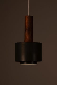 Ein Paar dänische Deckenleuchten, 1960er Jahre