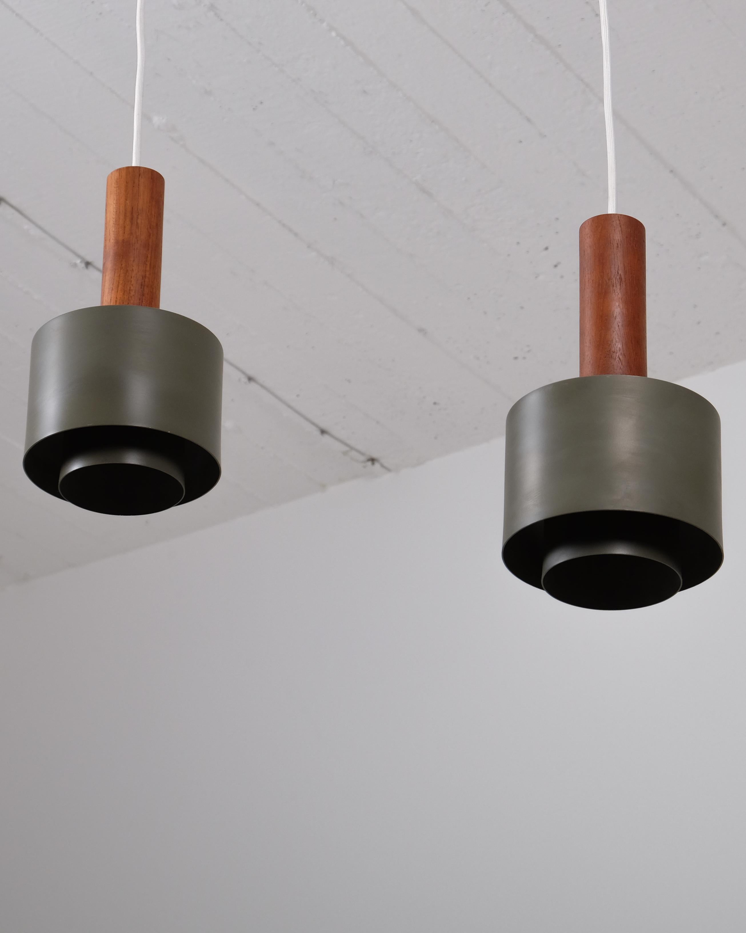 Paire de plafonniers danois, années 1960 en vente 1