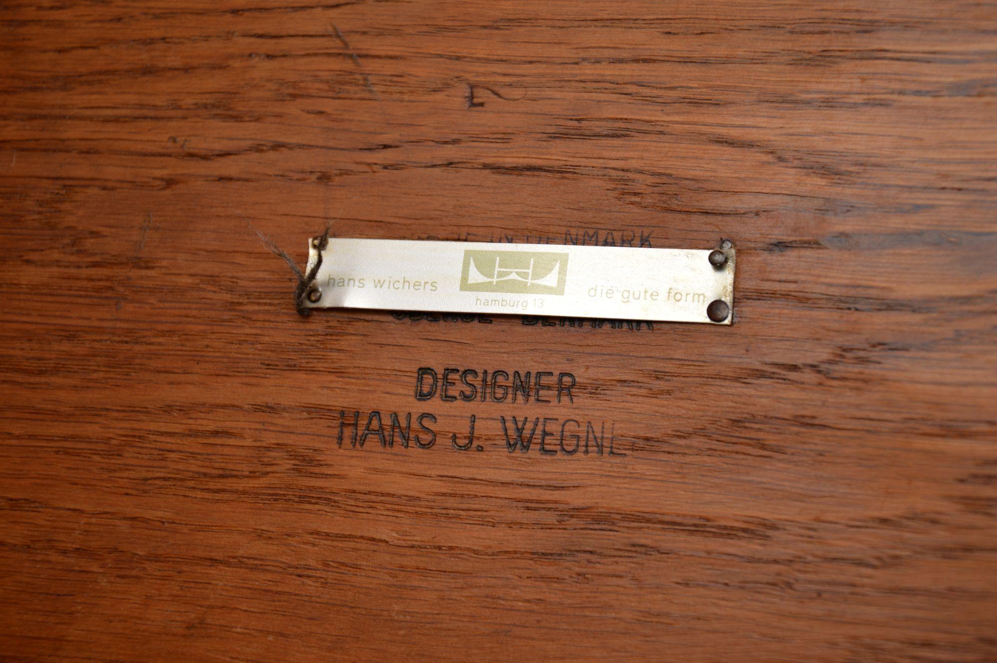 Paar dänische Stühle „CH33“ von Hans Wegner für Carl Hansen & Son im Angebot 4