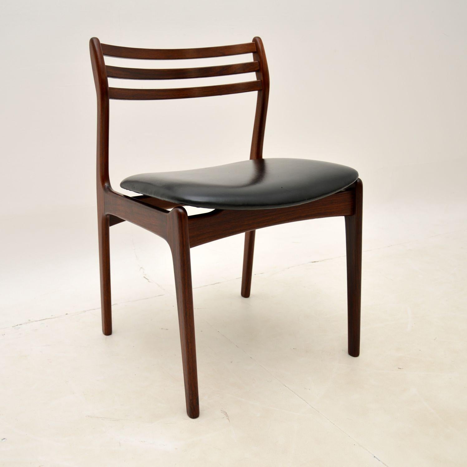 Mid-Century Modern Pair of Danish Chairs by P.E. Jørgensen for Farso Stolefabrik