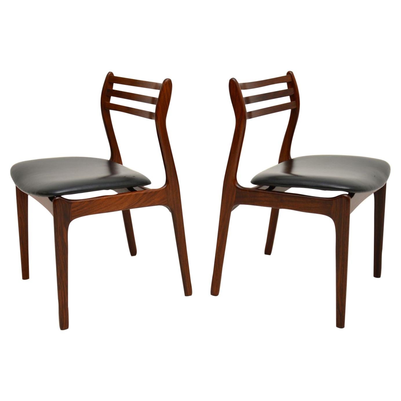 Pair of Danish Chairs by P.E. Jørgensen for Farso Stolefabrik