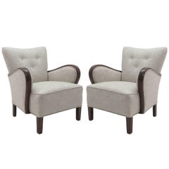 Pair of Danish Club Chairs, 1940