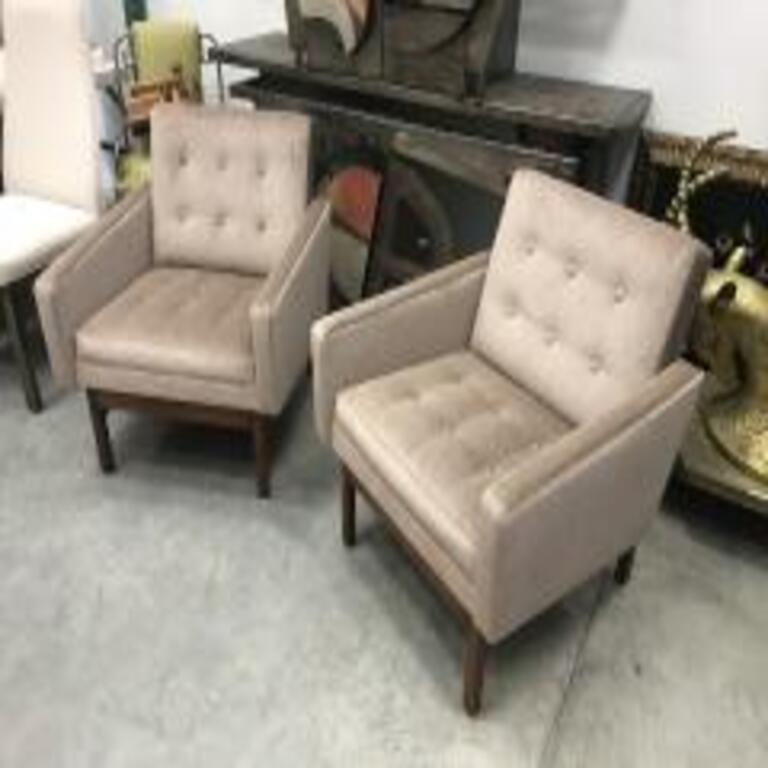 Pair Of Danish Club Chairs, 1970 In Good Condition For Sale In Miami, FL