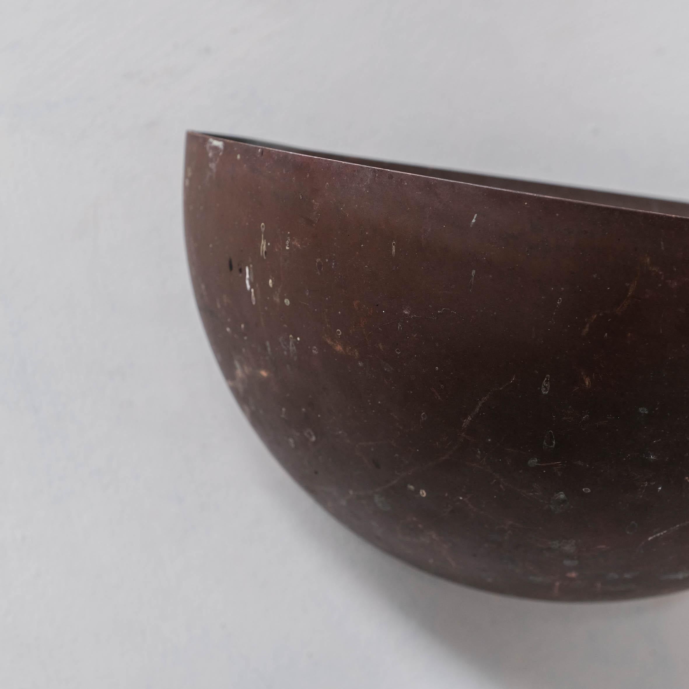 Pareja de apliques daneses de cobre patinado XL en Bueno estado para la venta en London, GB
