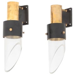 Pair of Danish Design Midcentury Wall Sconces by Kay Kørbing, 1960s