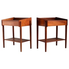 Pair of Danish Design Nightstands in Teak by Borge Mogensen for Soborg, 1950