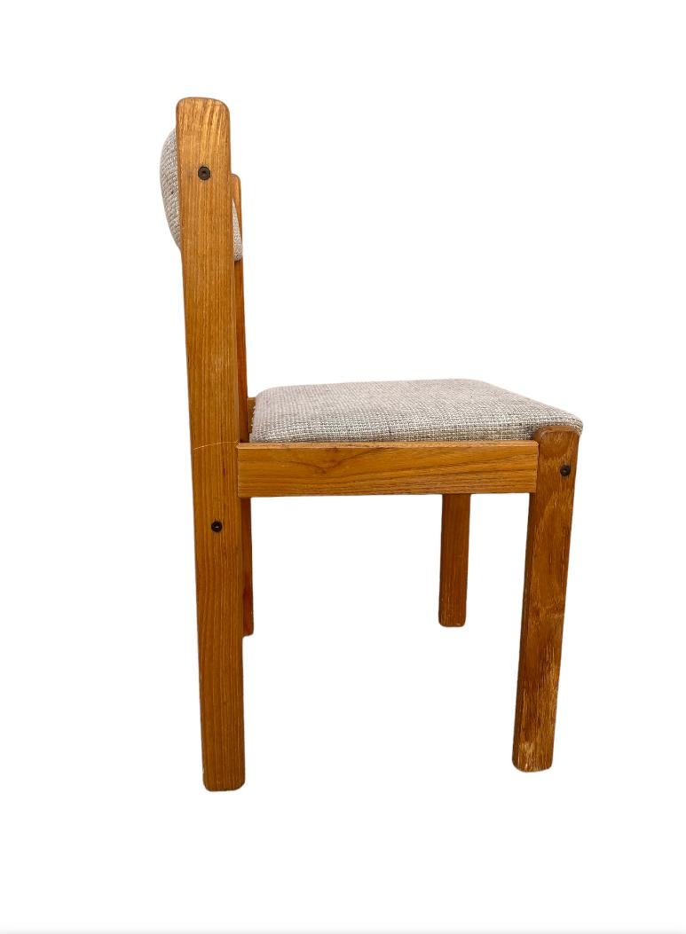 Woodwork Pair of Danish Dining Chairs