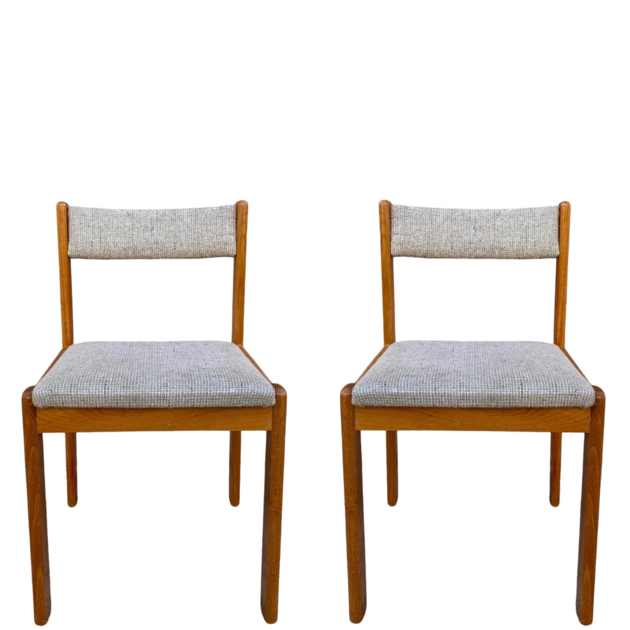 Pair of Danish Dining Chairs 2
