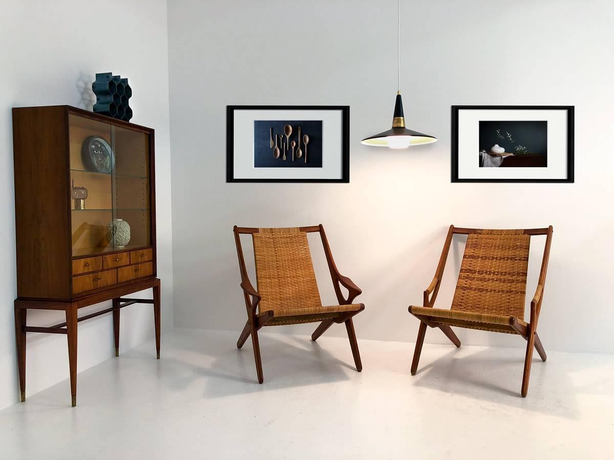 Pair of Danish Easy Chairs by Arne Hovmand-Olsen, Model 300 14