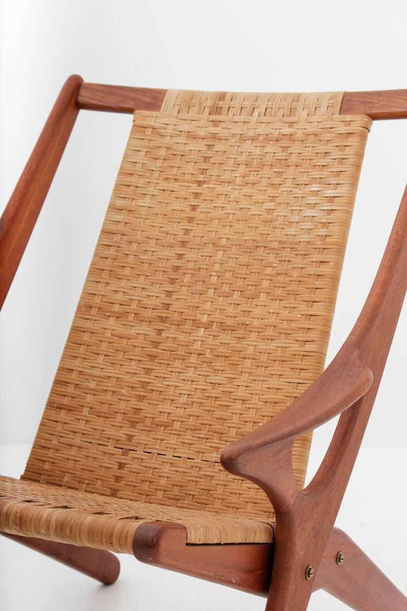 Pair of Danish Easy Chairs by Arne Hovmand-Olsen, Model 300 4