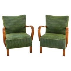 Pair of Danish Easy Chairs, c. 1950's