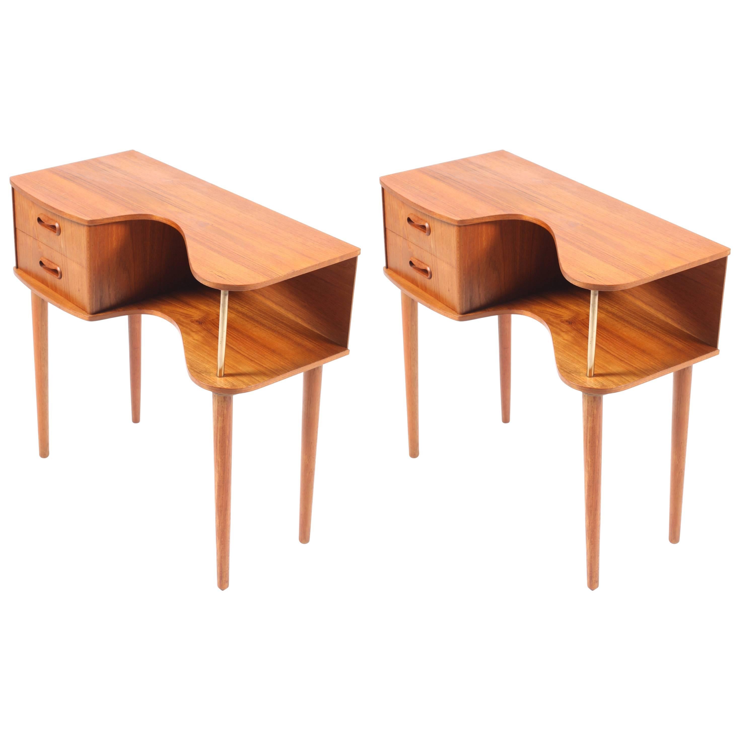 Pair of Danish End Tables